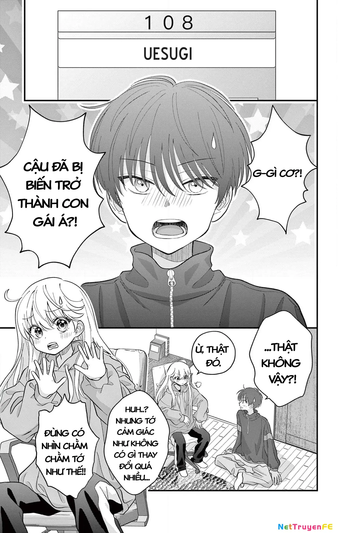 Uesugi-kun muốn từ bỏ làm con gái Chapter 2 - Trang 6