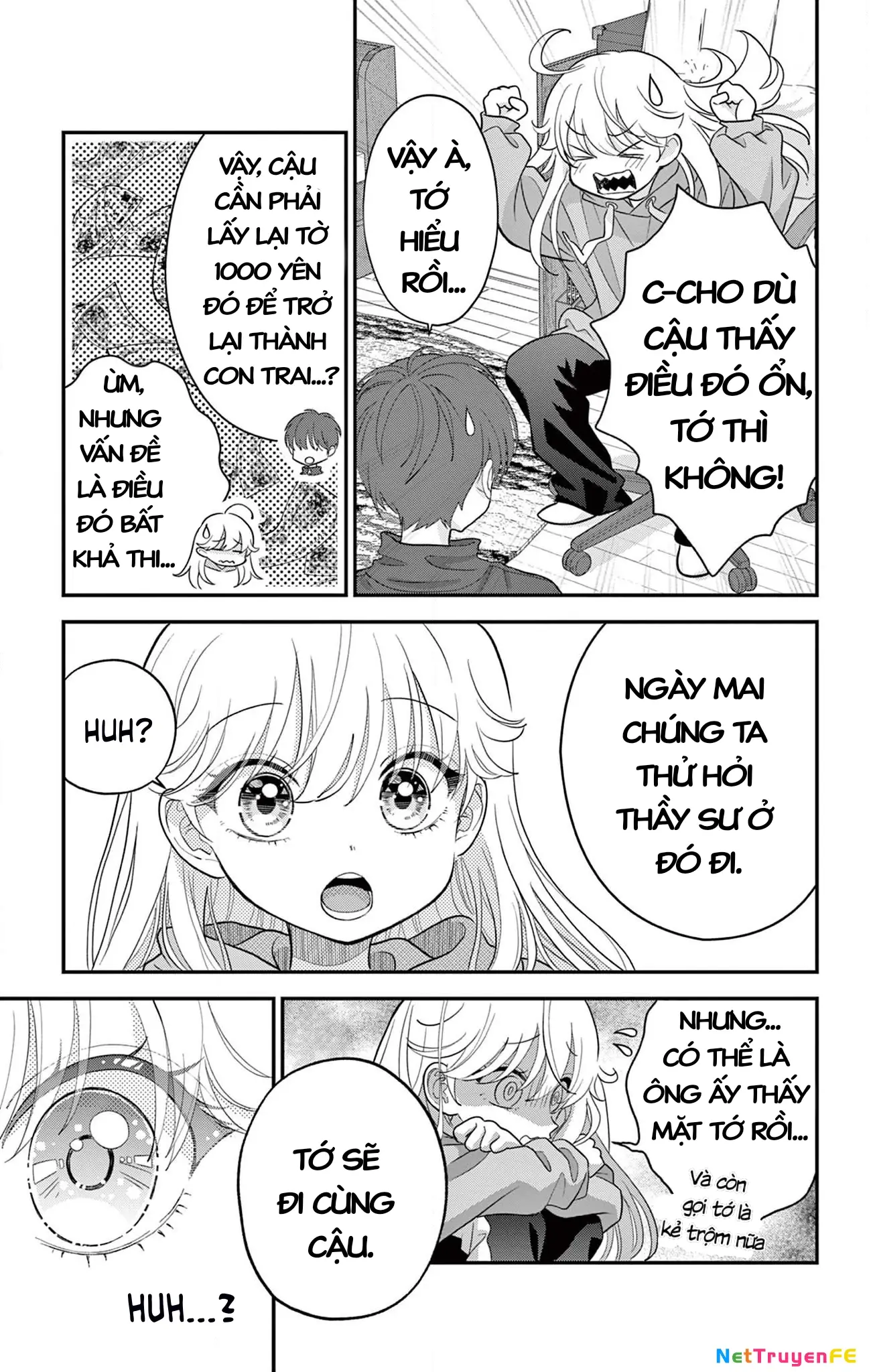 Uesugi-kun muốn từ bỏ làm con gái Chapter 2 - Trang 8