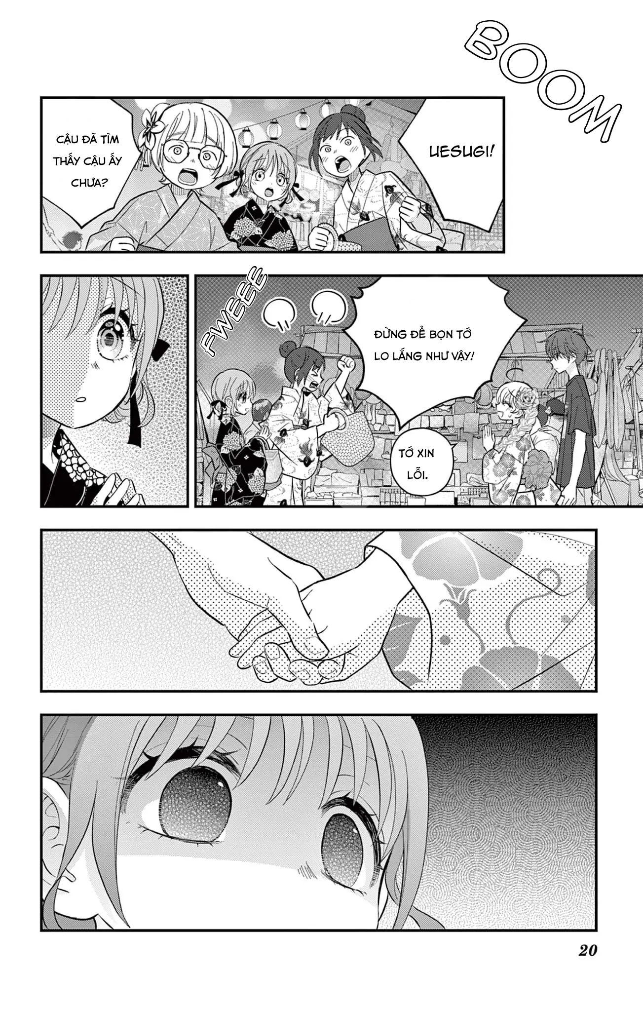 Uesugi-kun muốn từ bỏ làm con gái Chapter 20 - Trang 23