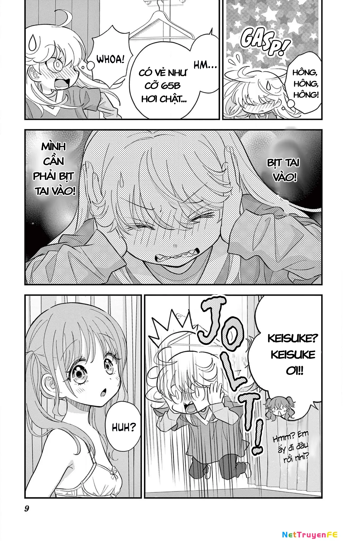 Uesugi-kun muốn từ bỏ làm con gái Chapter 3 - Trang 10