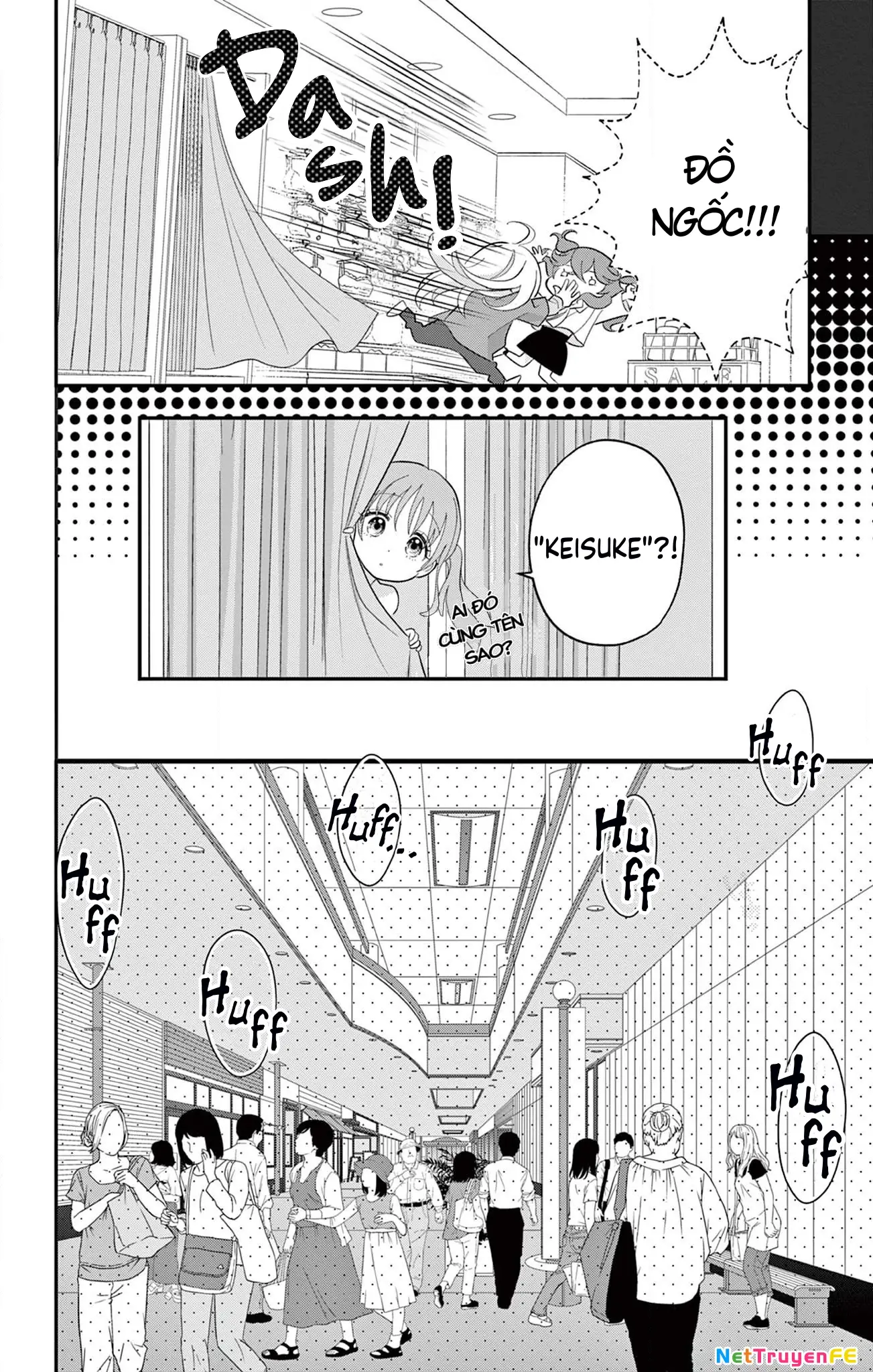 Uesugi-kun muốn từ bỏ làm con gái Chapter 3 - Trang 11