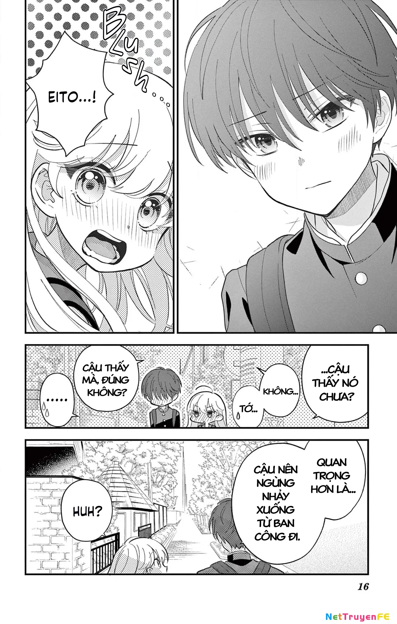 Uesugi-kun muốn từ bỏ làm con gái Chapter 3 - Trang 17