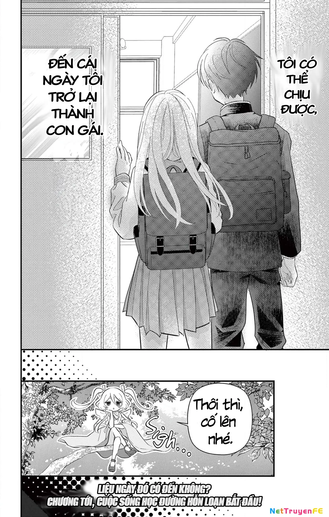 Uesugi-kun muốn từ bỏ làm con gái Chapter 3 - Trang 21