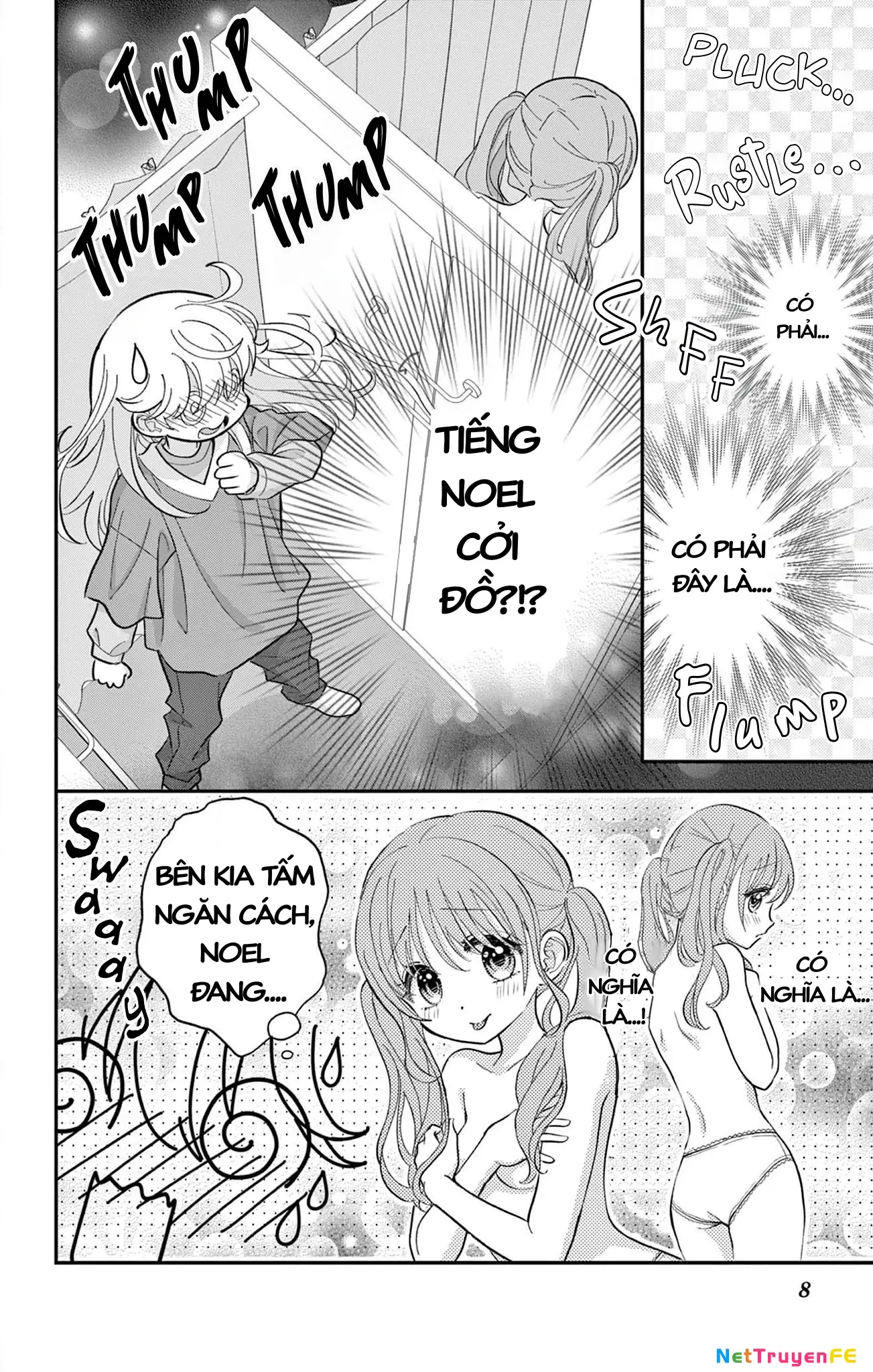 Uesugi-kun muốn từ bỏ làm con gái Chapter 3 - Trang 9