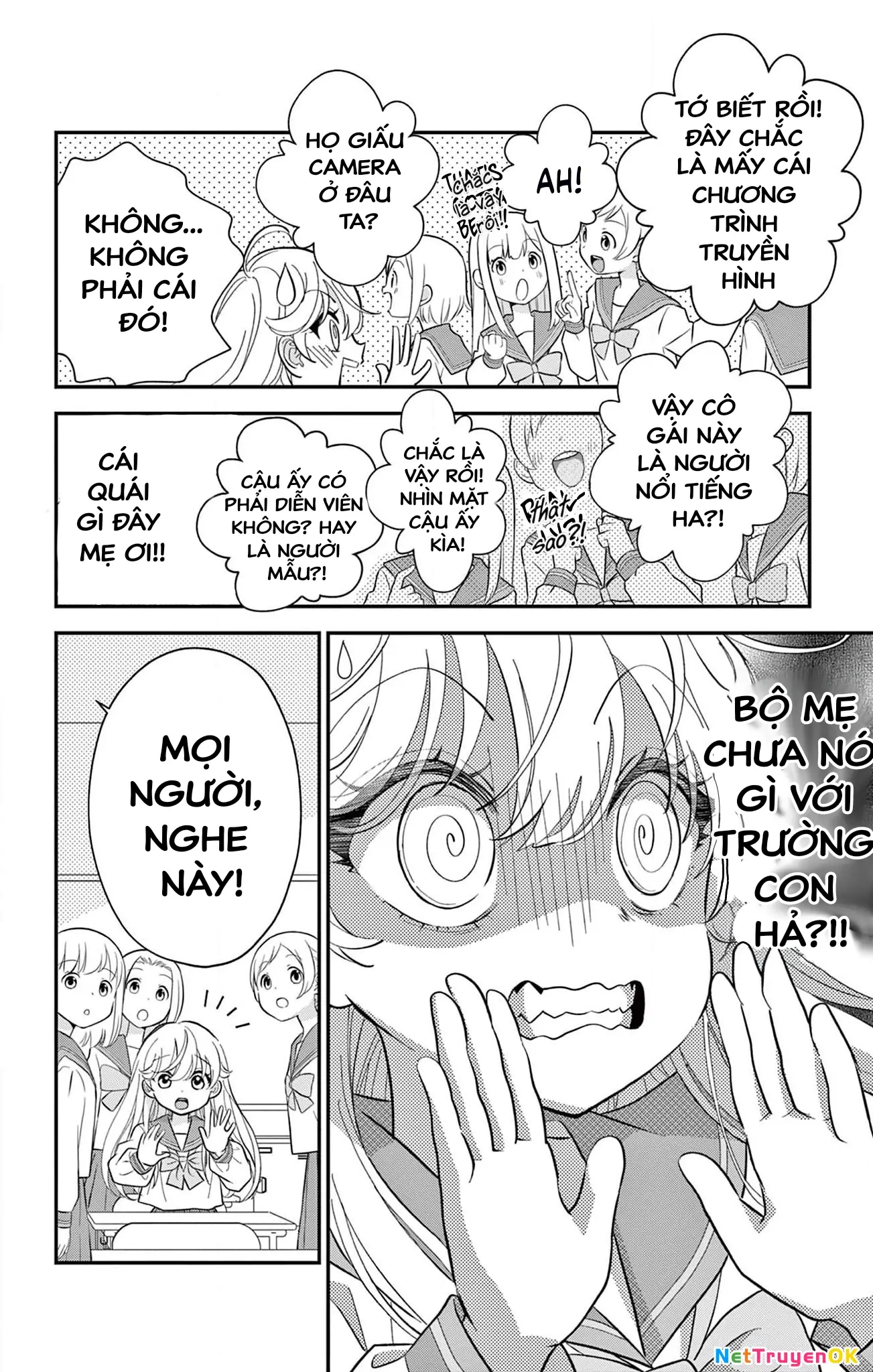 Uesugi-kun muốn từ bỏ làm con gái Chapter 4 - Trang 7