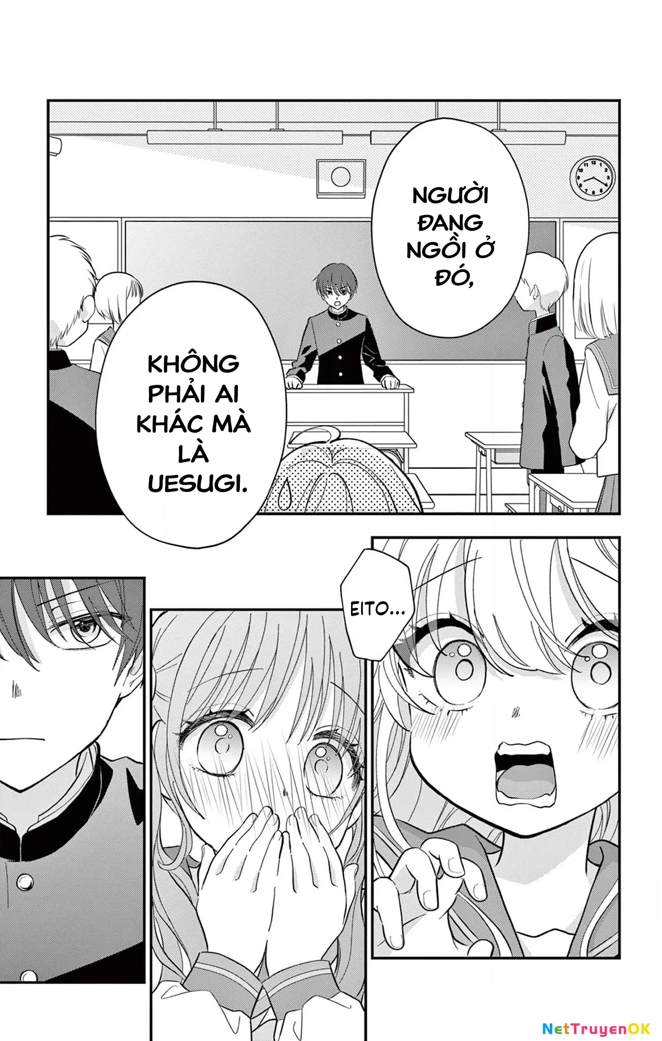 Uesugi-kun muốn từ bỏ làm con gái Chapter 4 - Trang 8