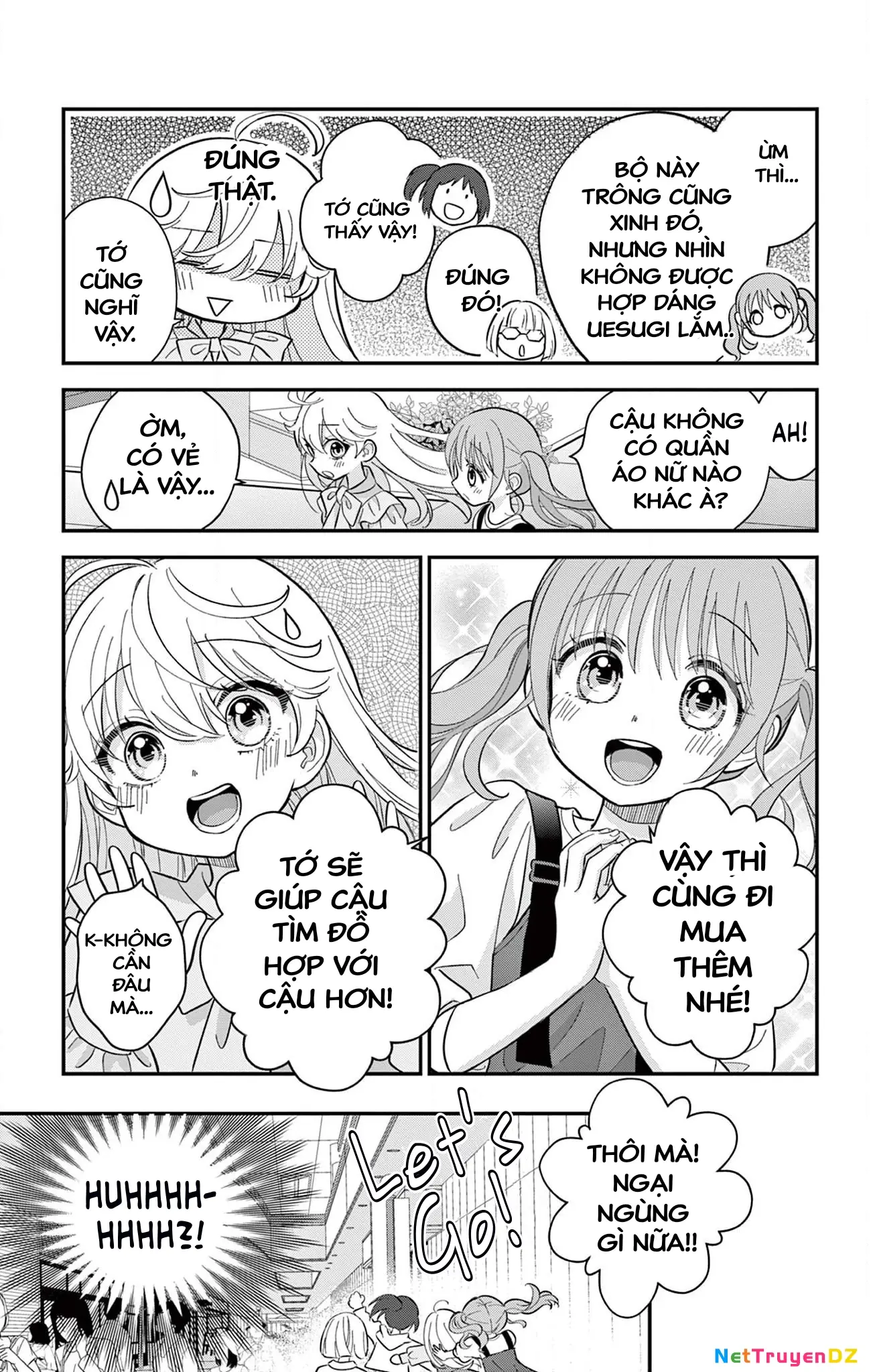 Uesugi-kun muốn từ bỏ làm con gái Chapter 5 - Trang 10