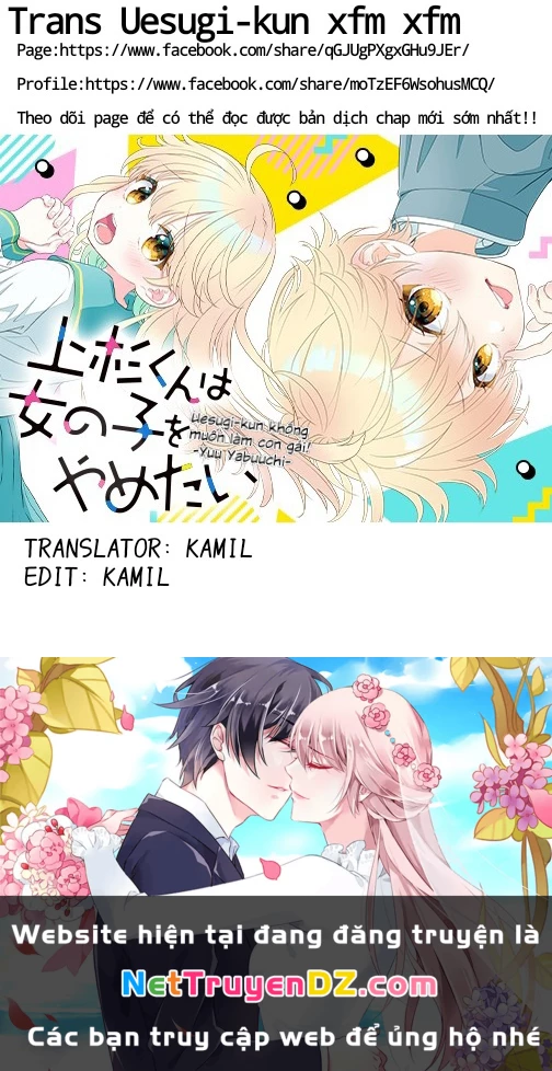 Uesugi-kun muốn từ bỏ làm con gái Chapter 5 - Trang 22