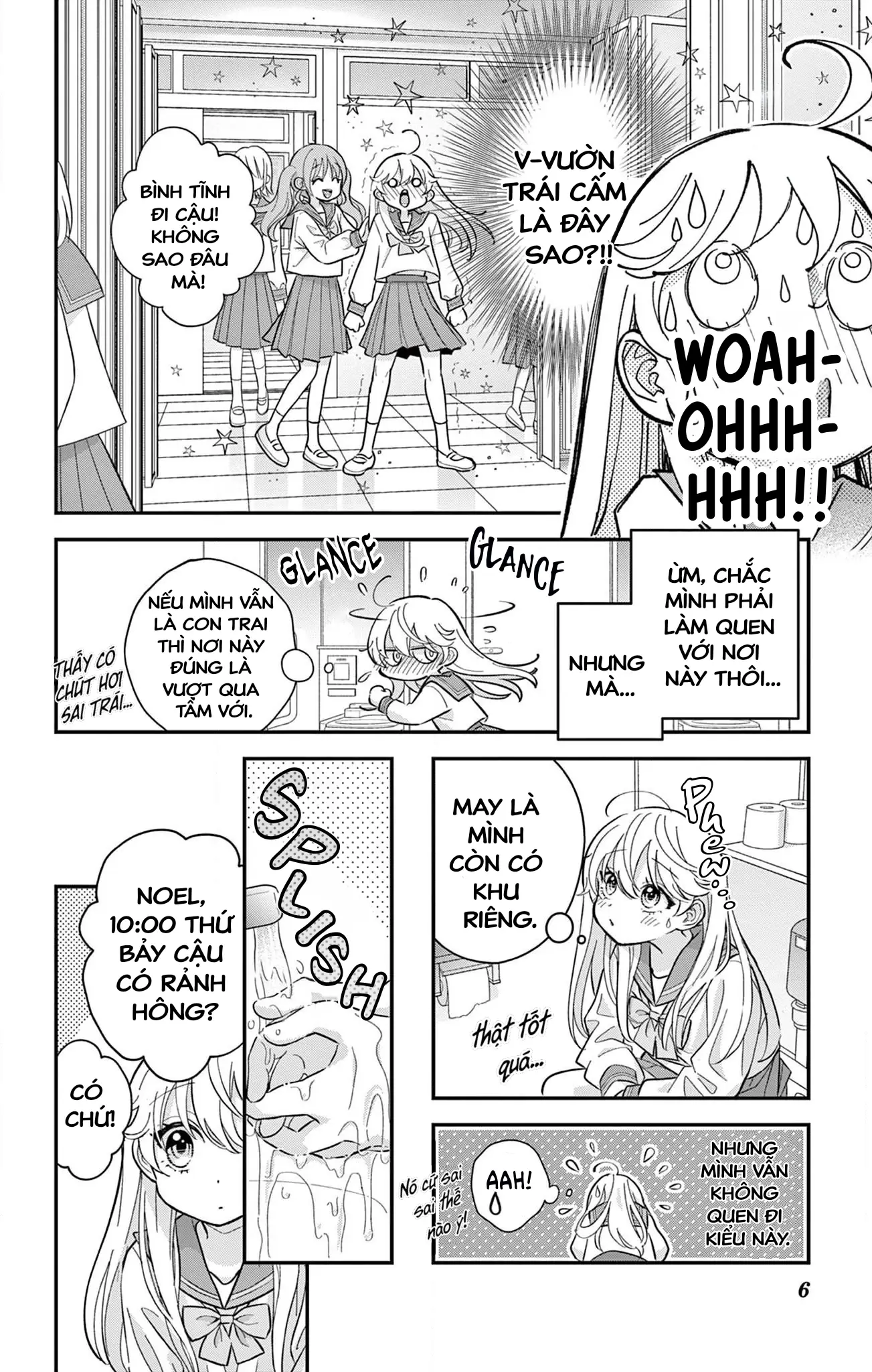 Uesugi-kun muốn từ bỏ làm con gái Chapter 5 - Trang 7