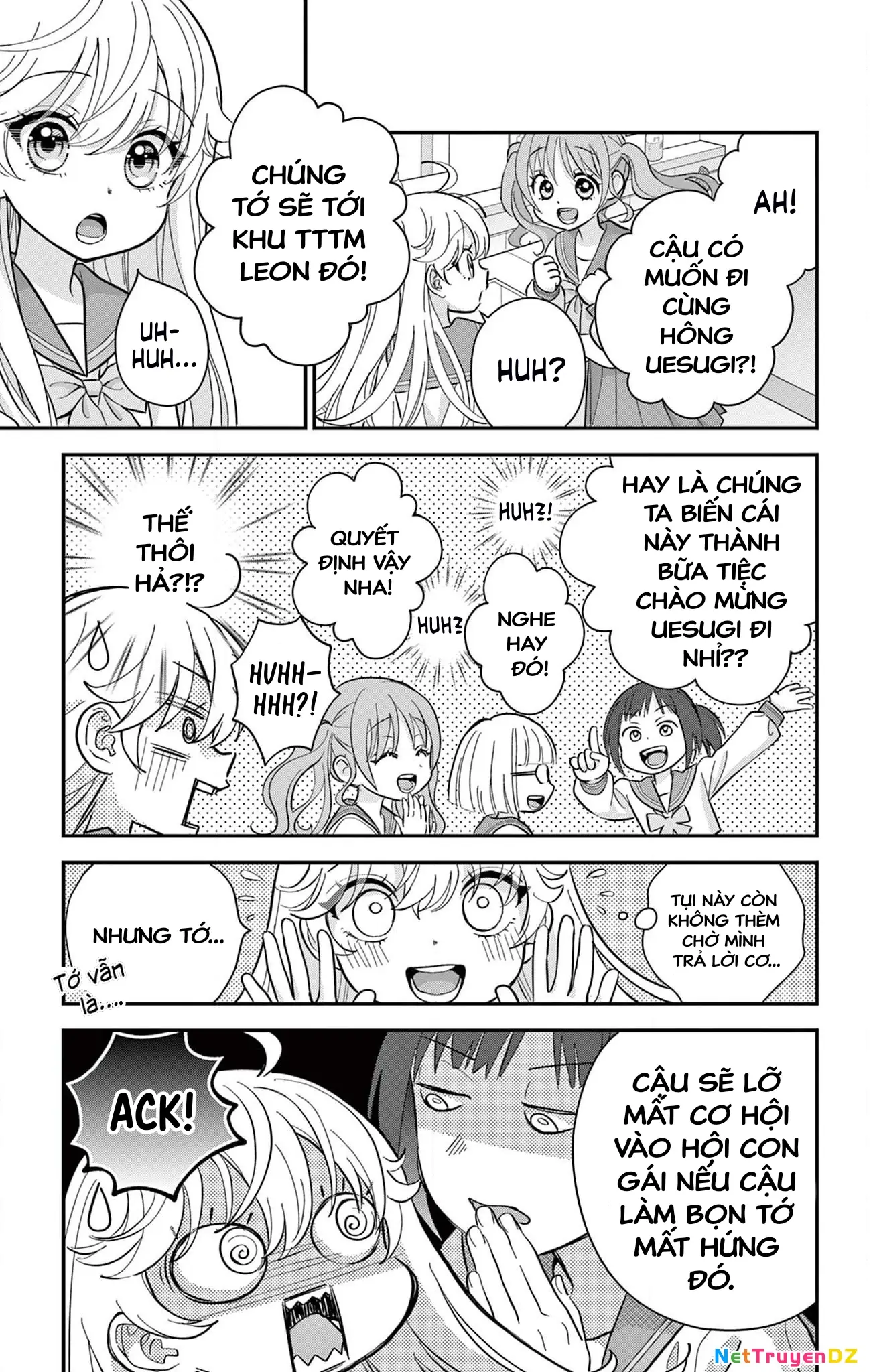 Uesugi-kun muốn từ bỏ làm con gái Chapter 5 - Trang 8