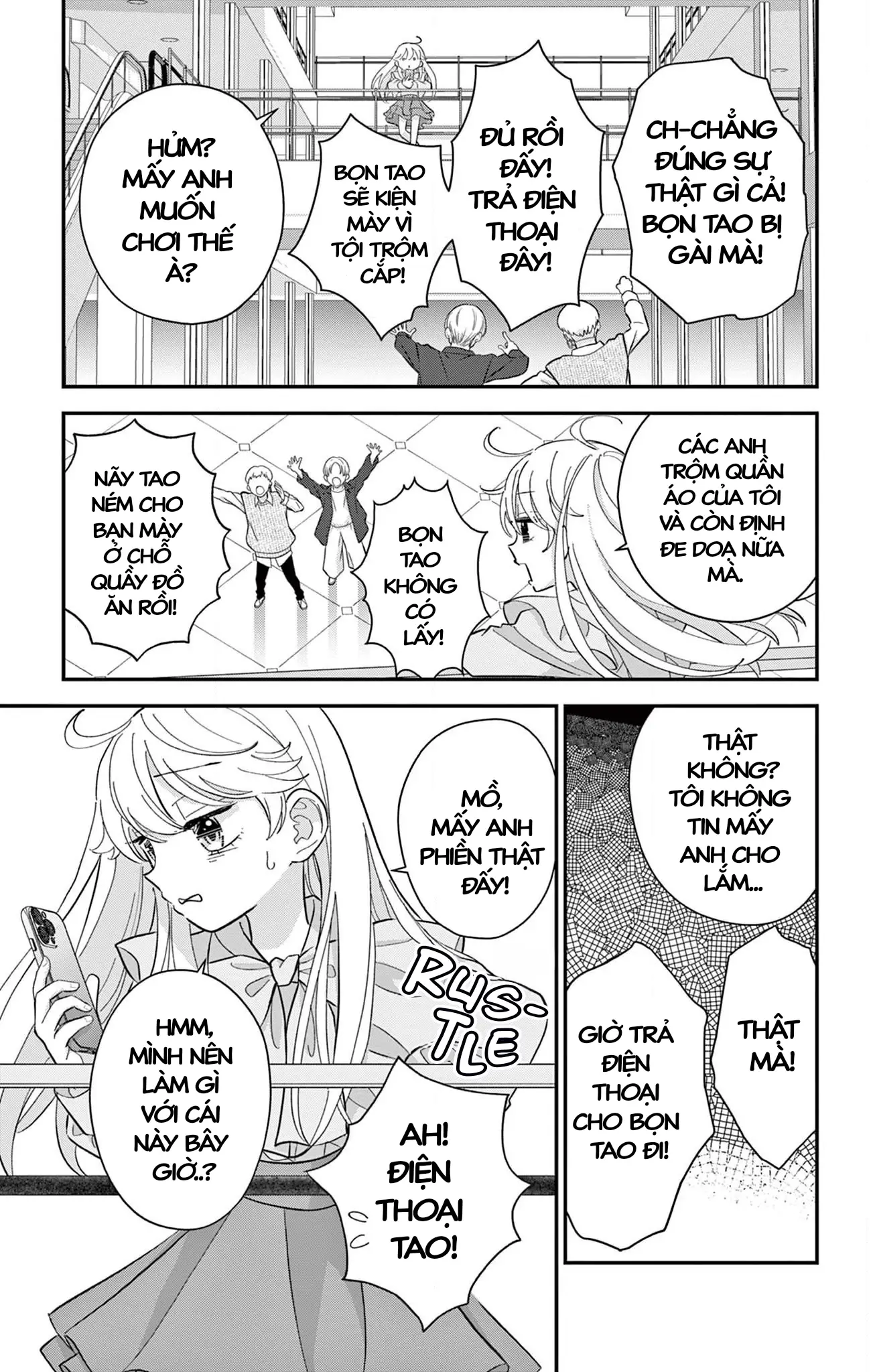Uesugi-kun muốn từ bỏ làm con gái Chapter 6 - Trang 12