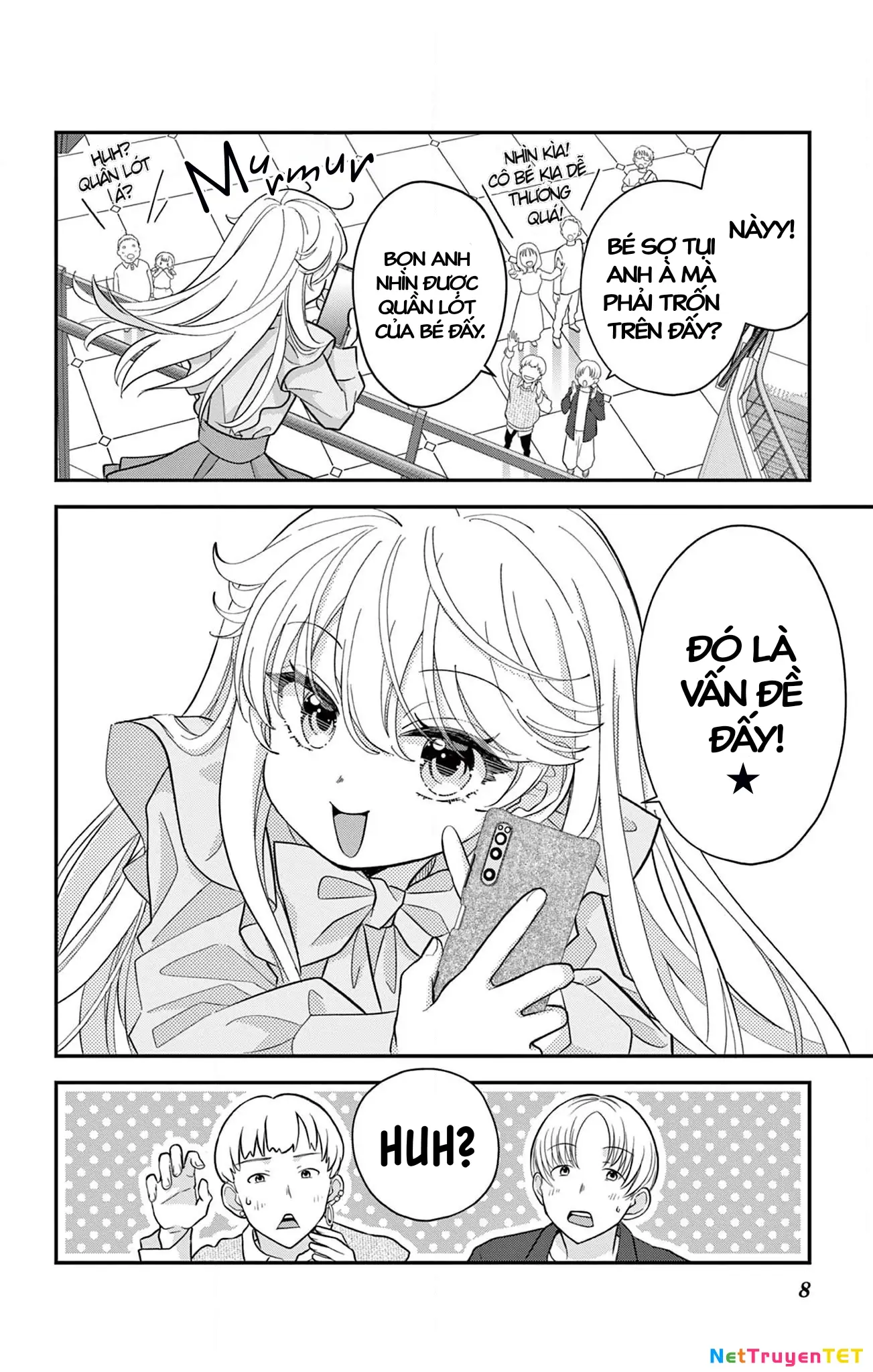 Uesugi-kun muốn từ bỏ làm con gái Chapter 6 - Trang 9
