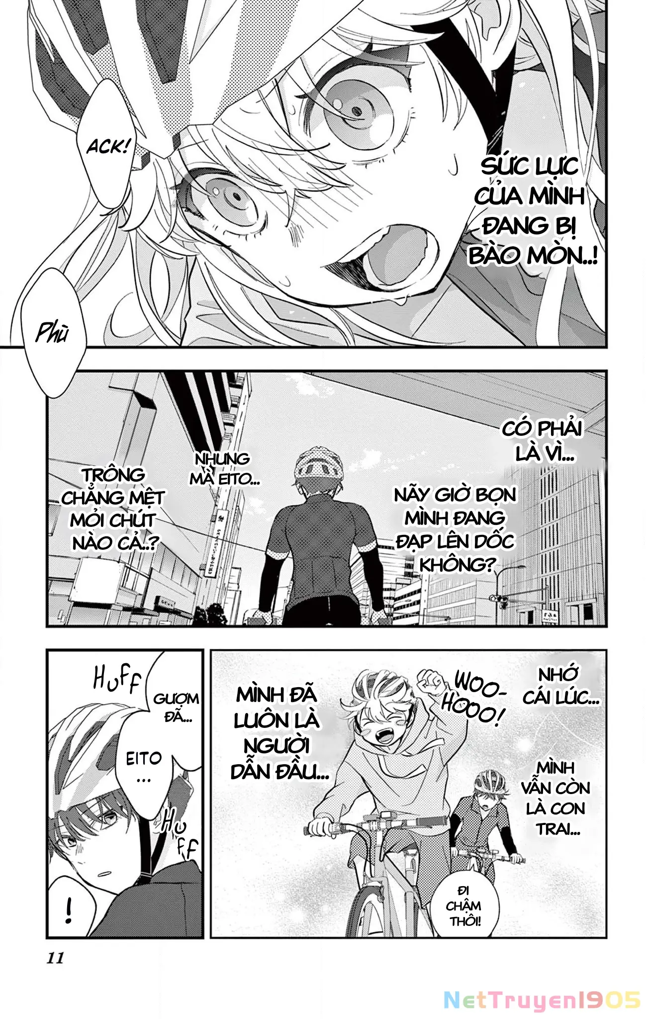 Uesugi-kun muốn từ bỏ làm con gái Chapter 7 - Trang 12
