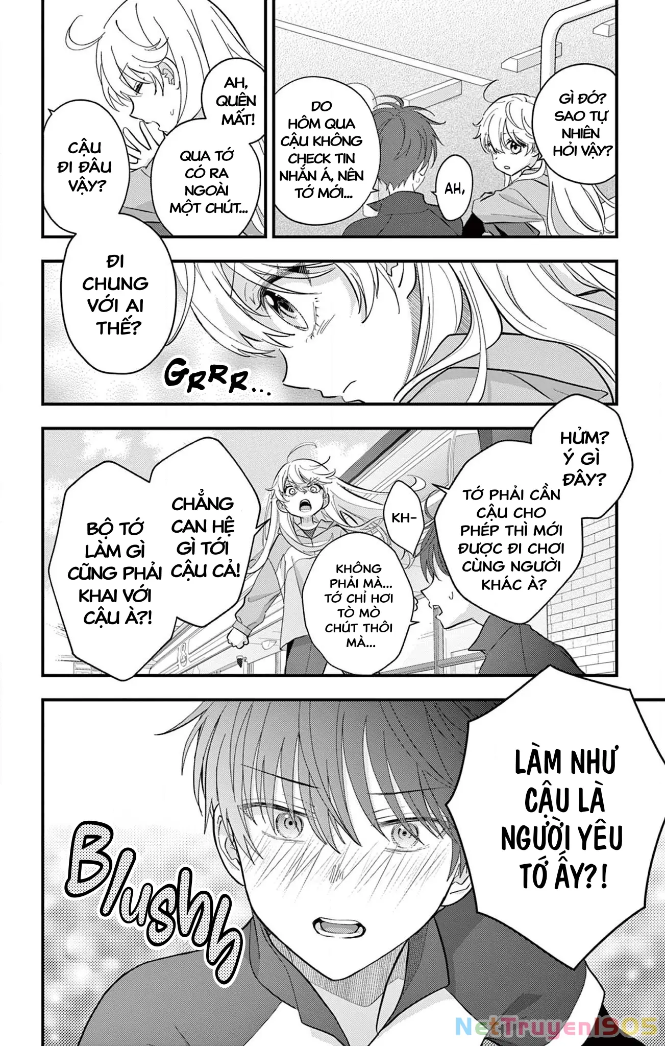 Uesugi-kun muốn từ bỏ làm con gái Chapter 7 - Trang 15