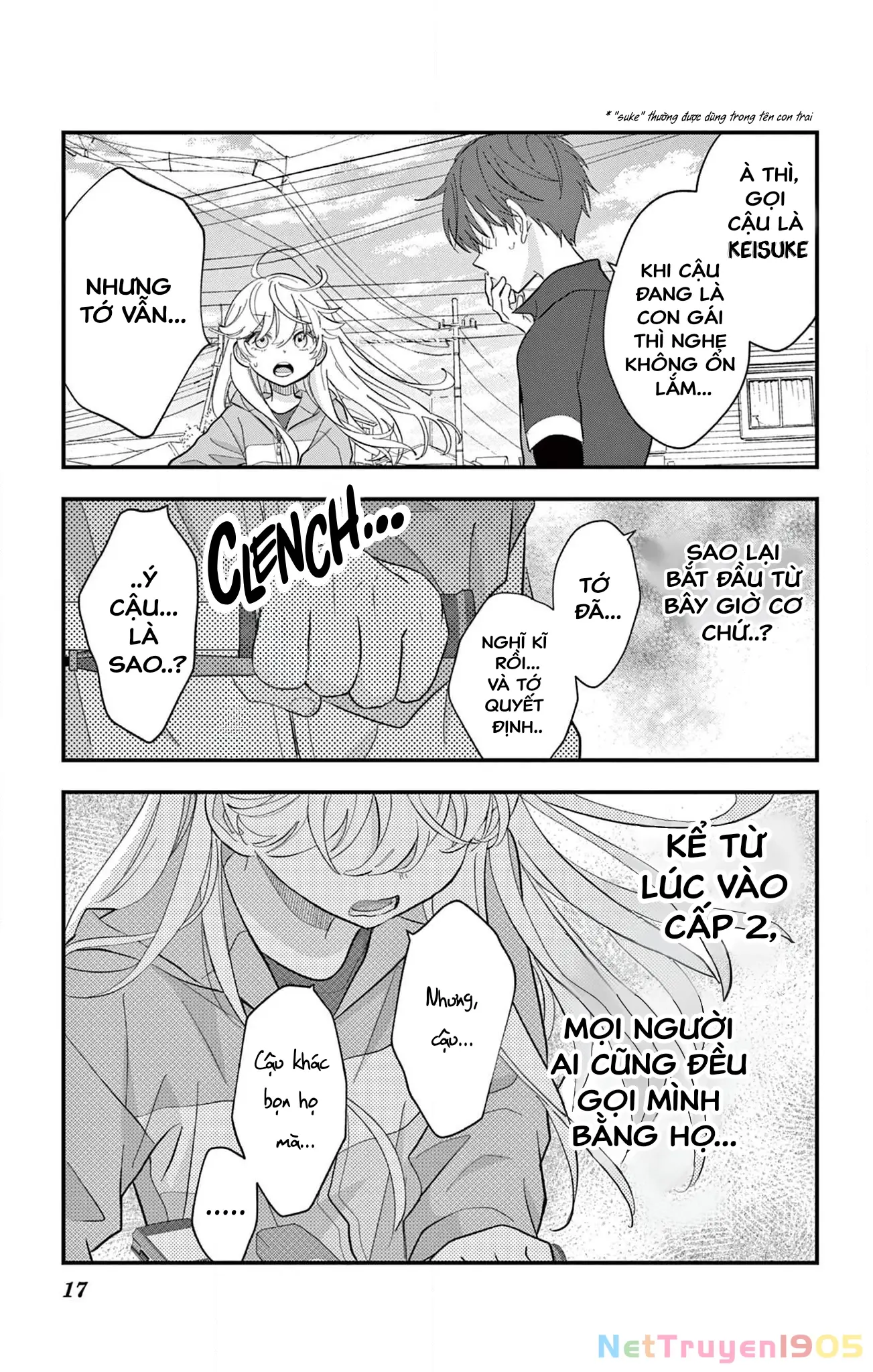 Uesugi-kun muốn từ bỏ làm con gái Chapter 7 - Trang 18