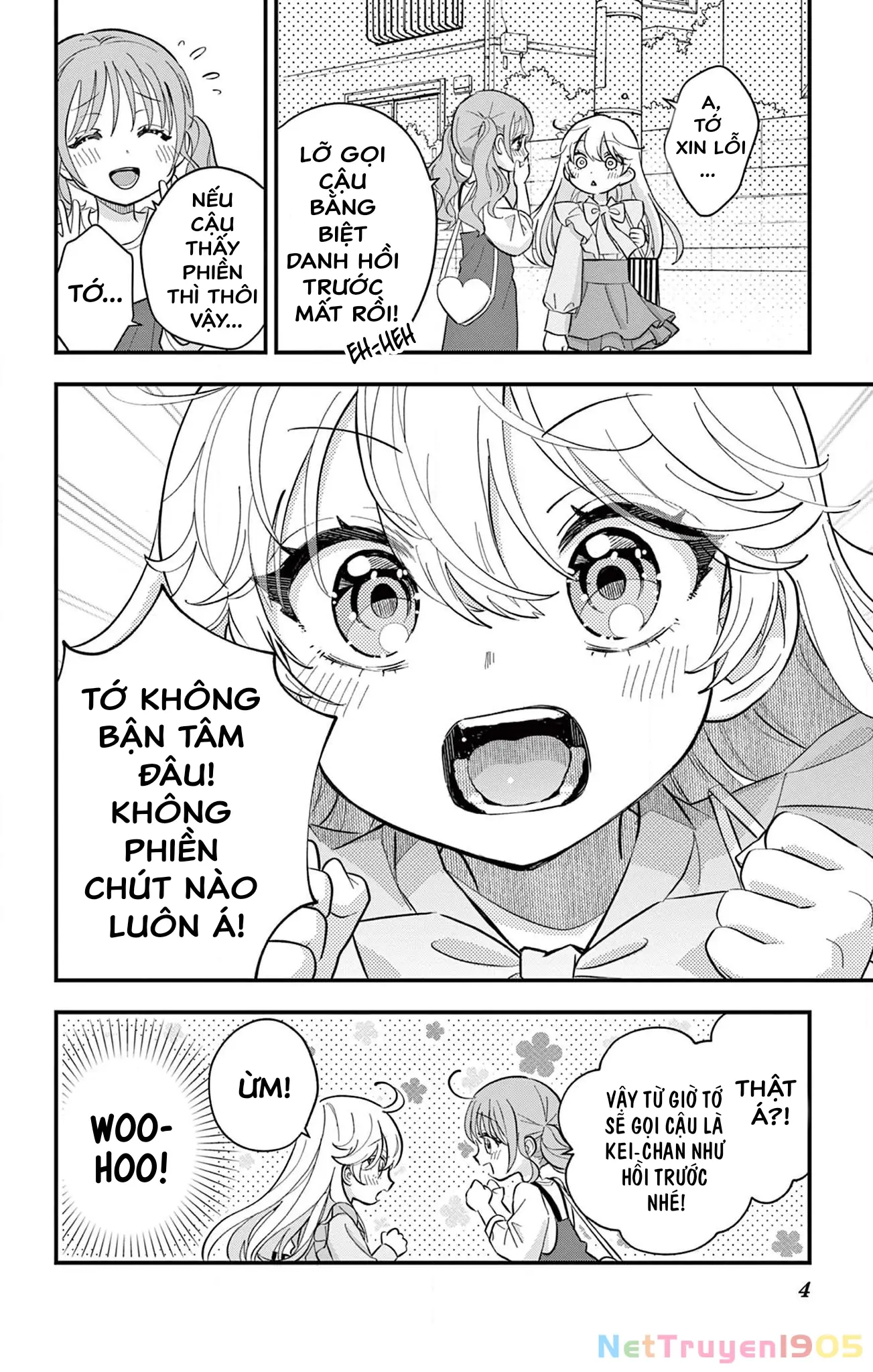 Uesugi-kun muốn từ bỏ làm con gái Chapter 7 - Trang 5