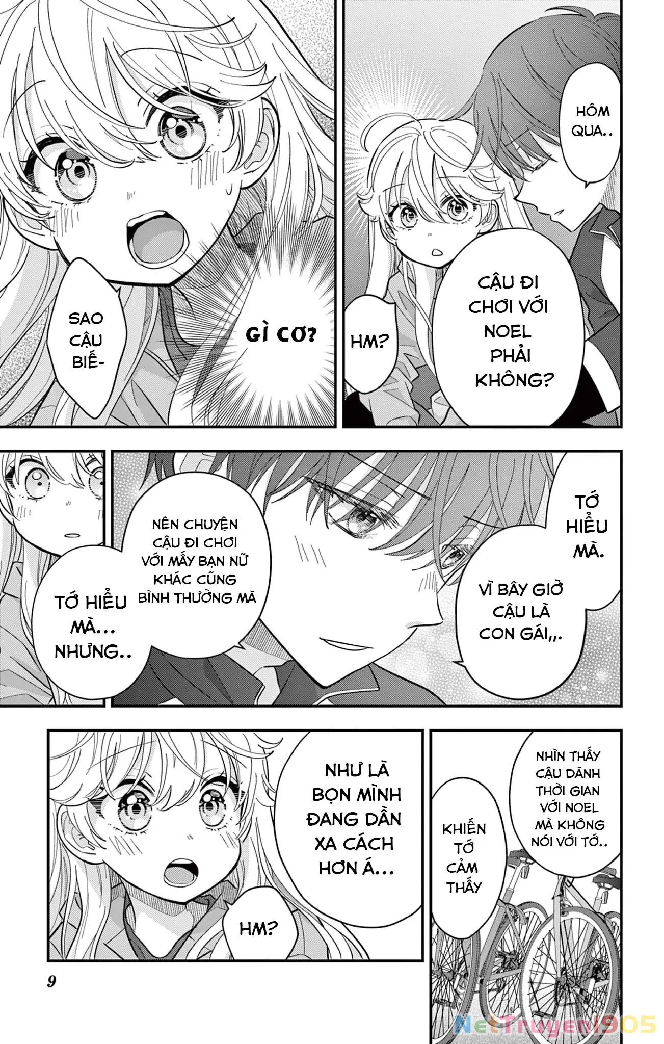 Uesugi-kun muốn từ bỏ làm con gái Chapter 8 - Trang 10
