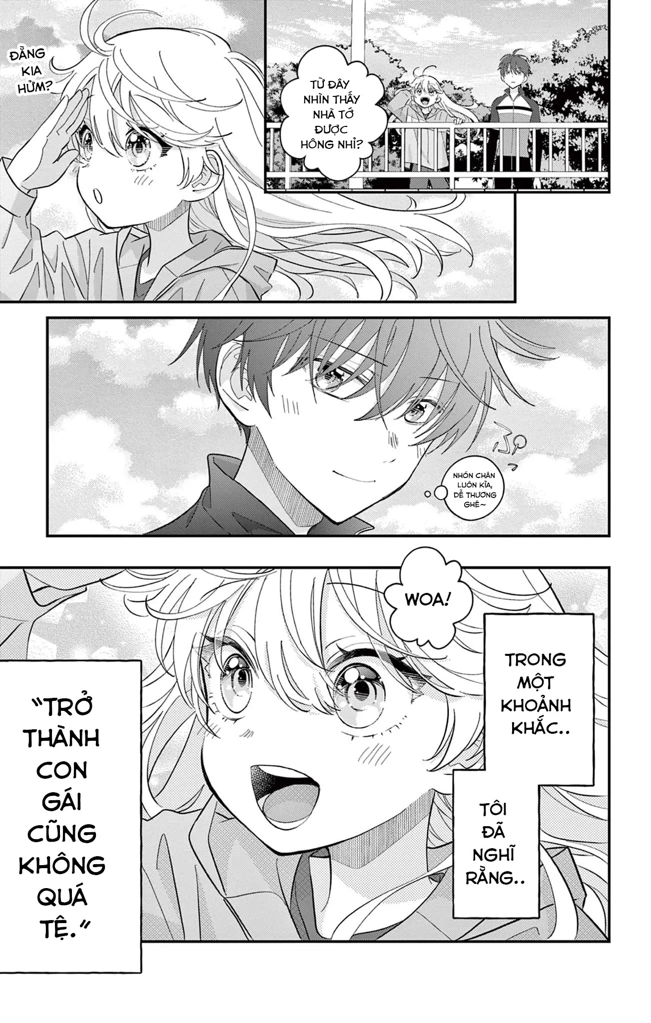 Uesugi-kun muốn từ bỏ làm con gái Chapter 8 - Trang 20