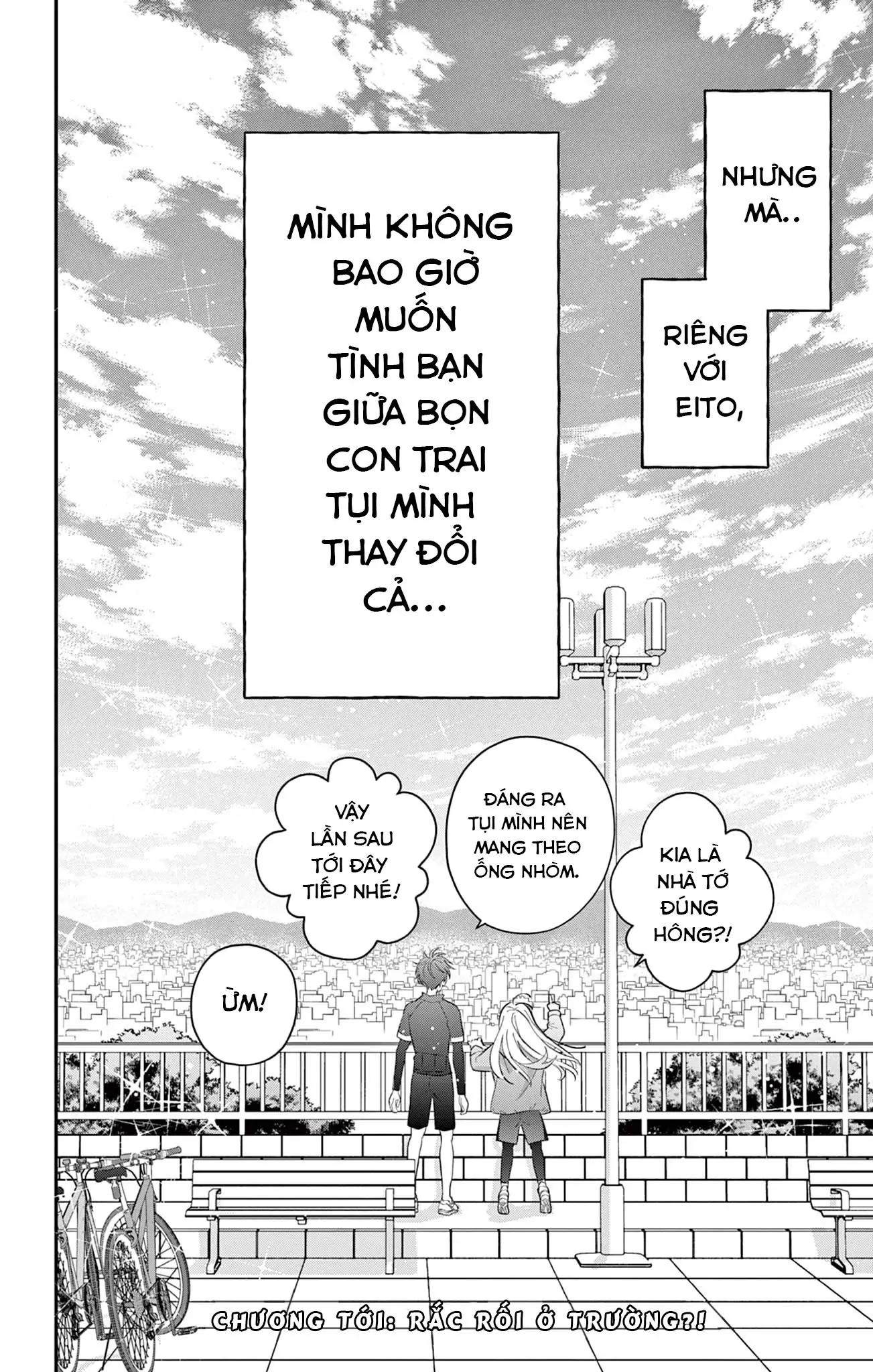 Uesugi-kun muốn từ bỏ làm con gái Chapter 8 - Trang 21