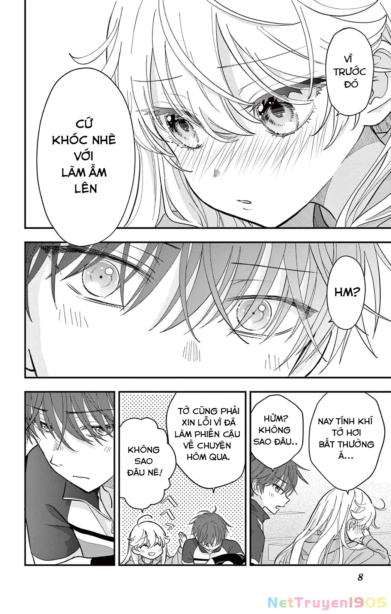 Uesugi-kun muốn từ bỏ làm con gái Chapter 8 - Trang 9