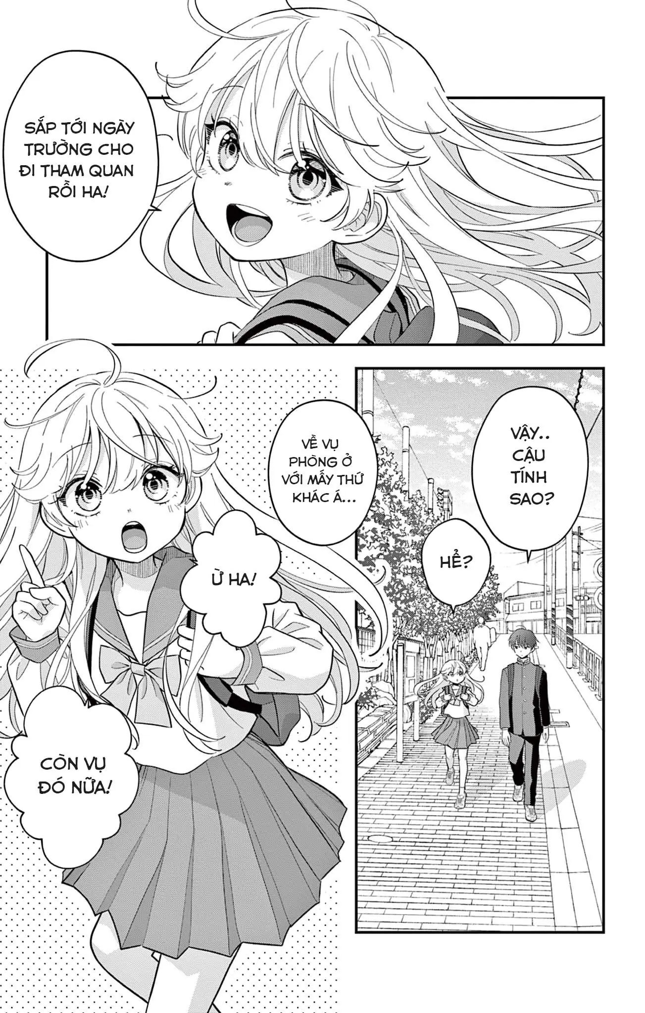 Uesugi-kun muốn từ bỏ làm con gái Chapter 9 - Trang 2
