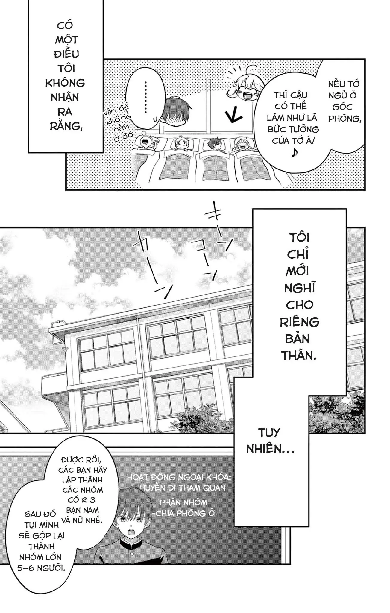 Uesugi-kun muốn từ bỏ làm con gái Chapter 9 - Trang 4