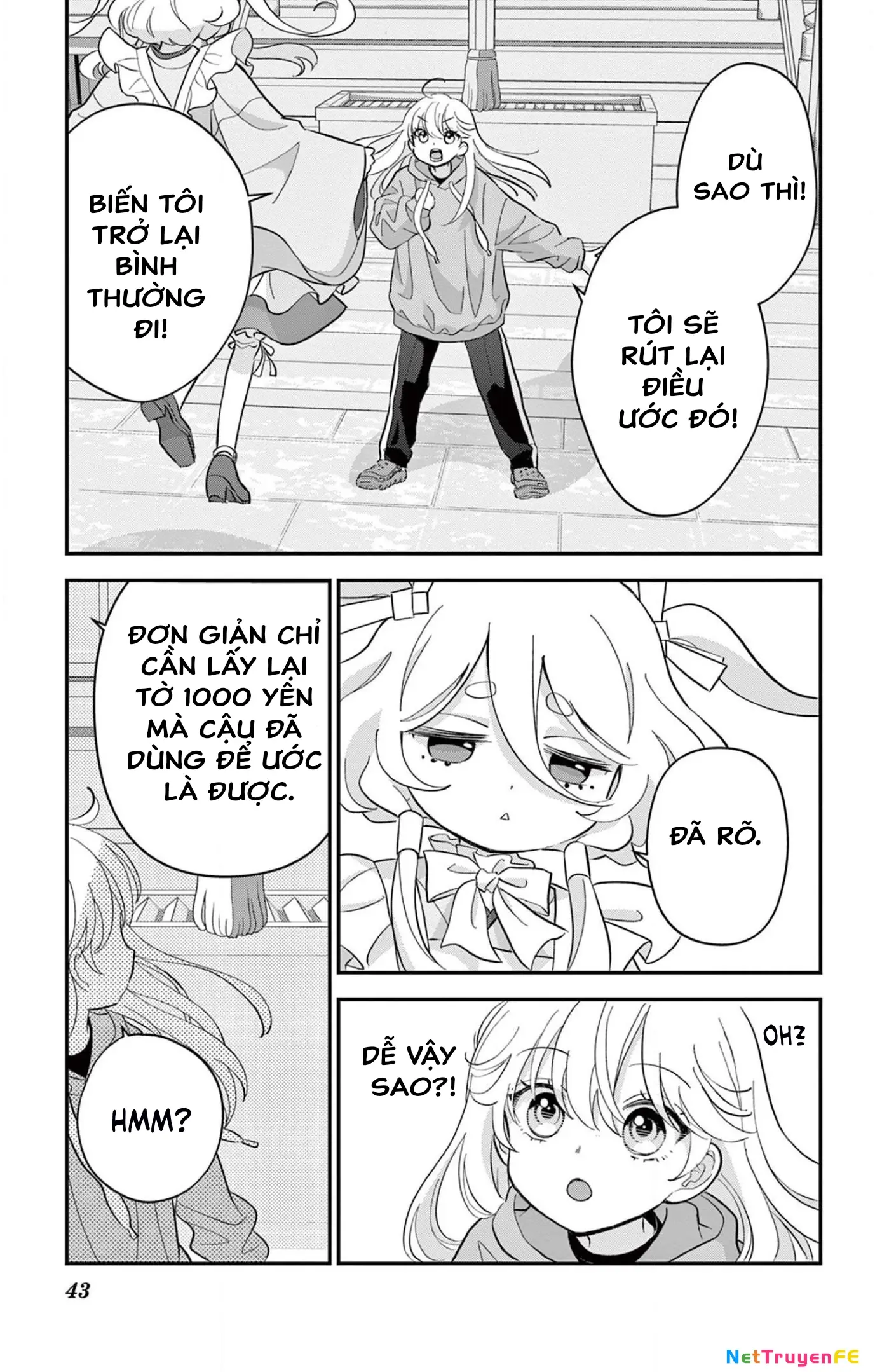 Uesugi-kun muốn từ bỏ việc làm con gái Chapter 1 - Trang 44