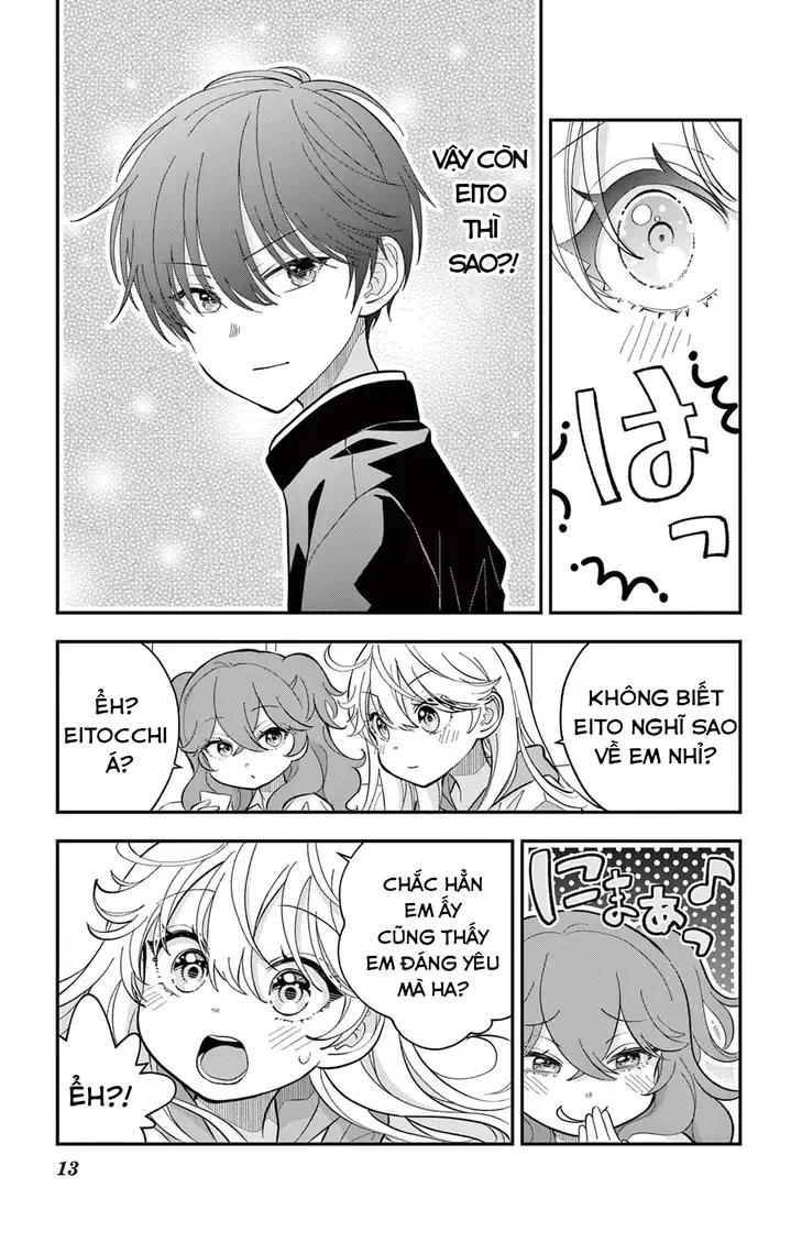 Uesugi-kun muốn từ bỏ việc làm con gái Chapter 14 - Trang 13