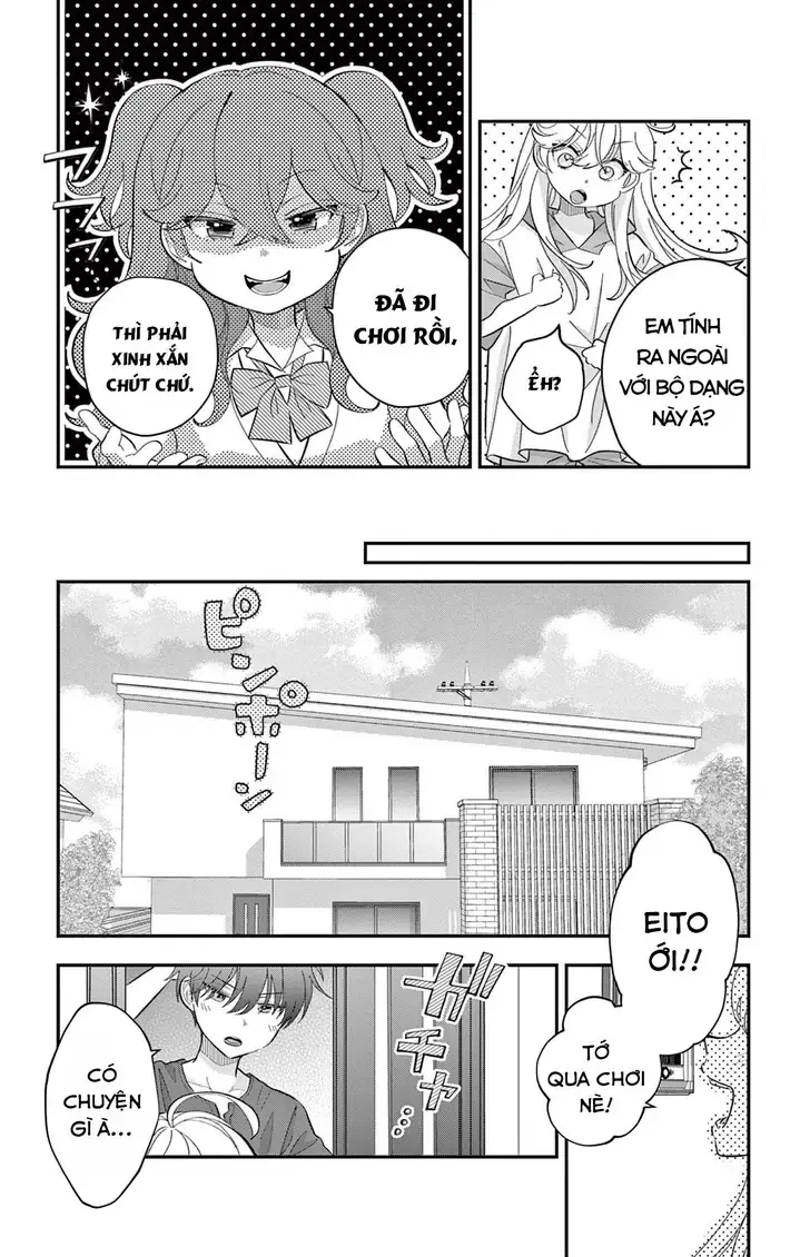 Uesugi-kun muốn từ bỏ việc làm con gái Chapter 14 - Trang 15