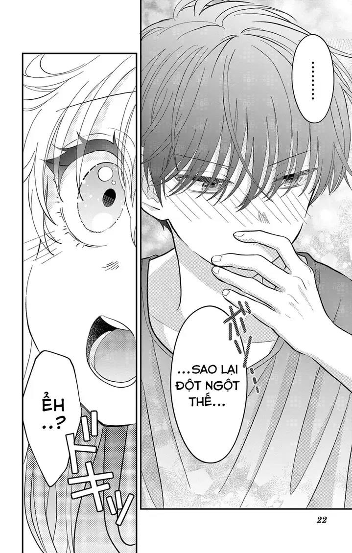 Uesugi-kun muốn từ bỏ việc làm con gái Chapter 14 - Trang 22
