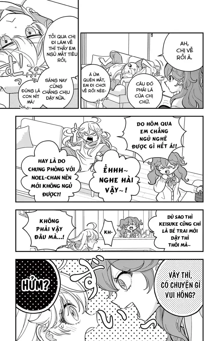 Uesugi-kun muốn từ bỏ việc làm con gái Chapter 14 - Trang 3