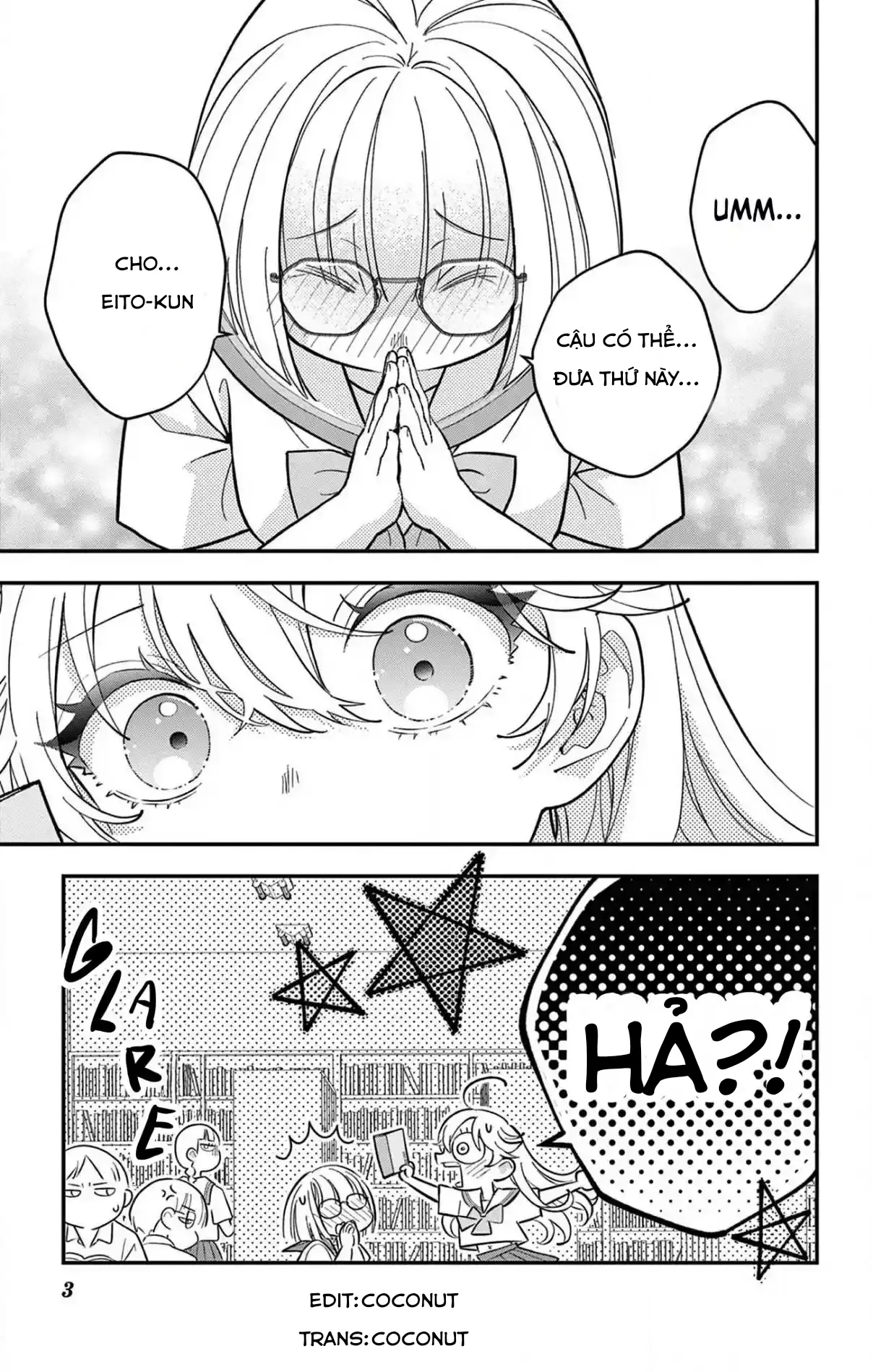 Uesugi-kun muốn từ bỏ việc làm con gái Chapter 17.1 - Trang 5