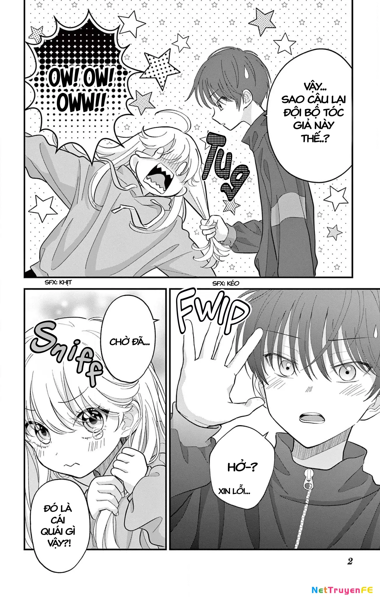 Uesugi-kun muốn từ bỏ việc làm con gái Chapter 2 - Trang 3