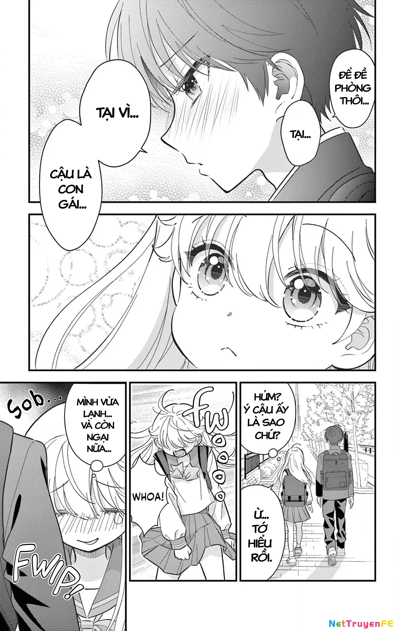 Uesugi-kun muốn từ bỏ việc làm con gái Chapter 3 - Trang 18