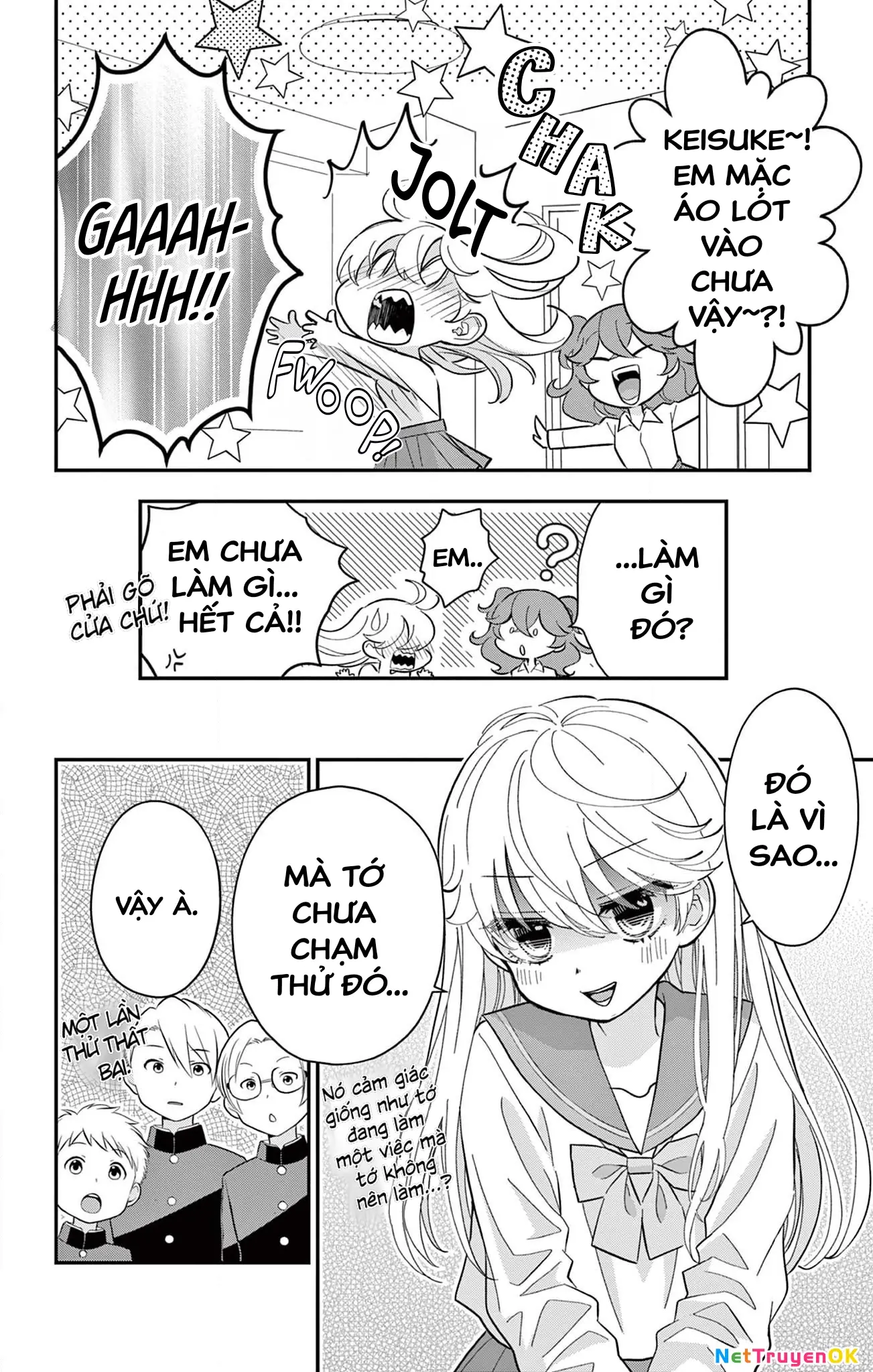 Uesugi-kun muốn từ bỏ việc làm con gái Chapter 4 - Trang 13