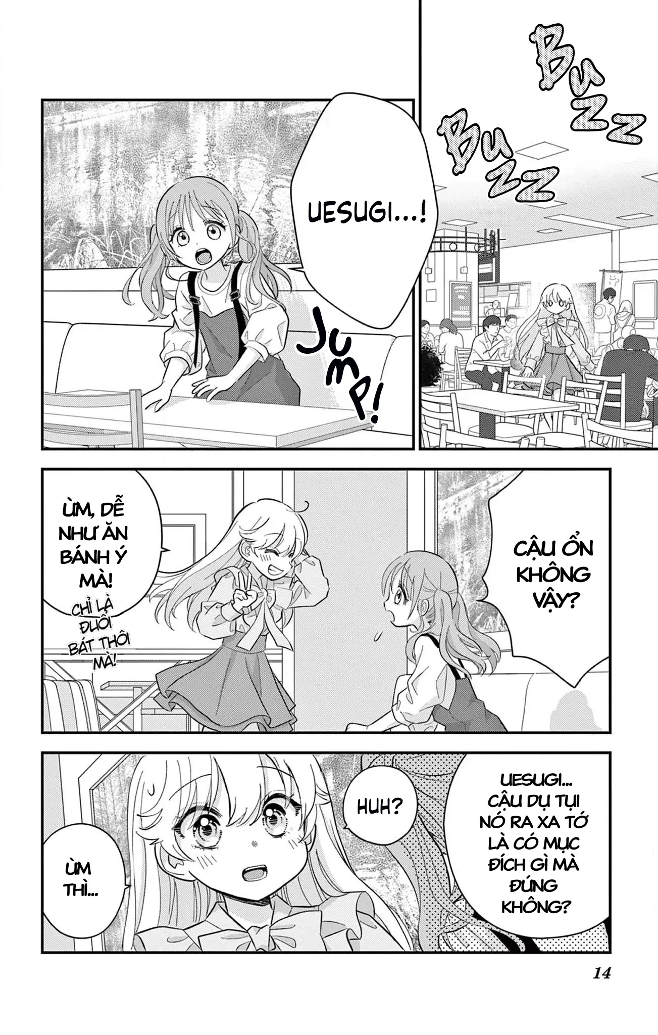 Uesugi-kun muốn từ bỏ việc làm con gái Chapter 6 - Trang 15