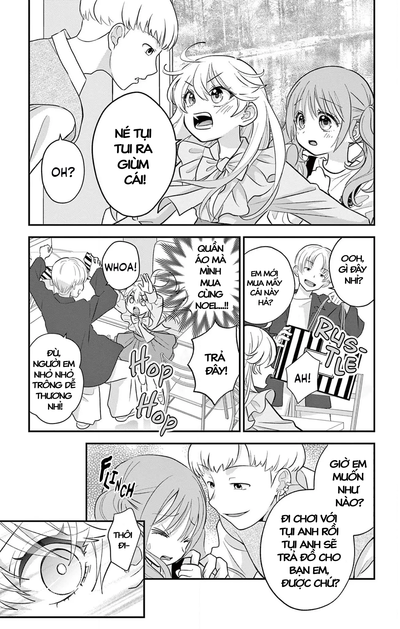 Uesugi-kun muốn từ bỏ việc làm con gái Chapter 6 - Trang 4