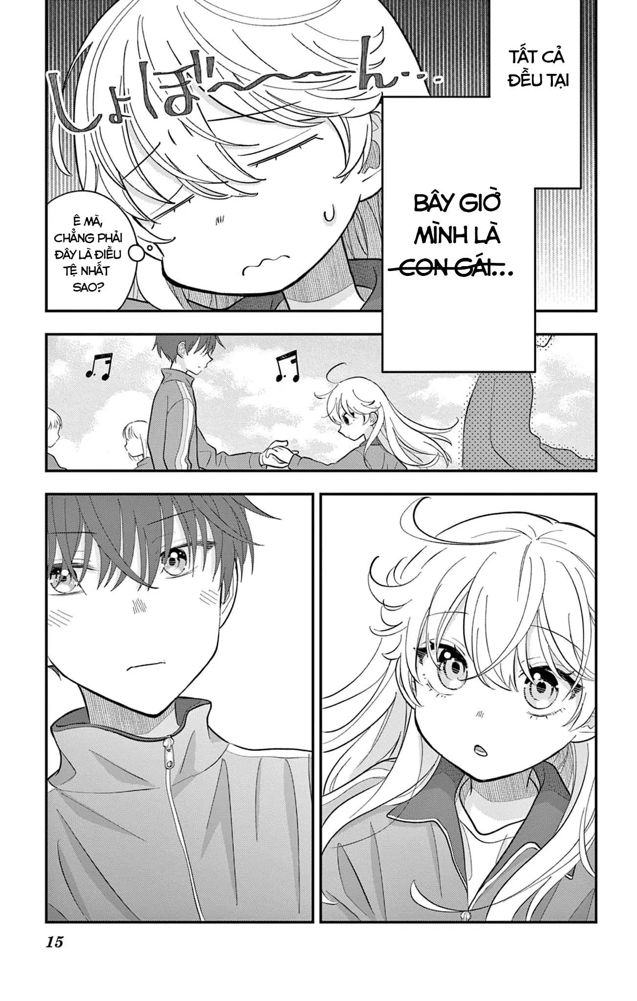 Uesugi-kun muốn từ bỏ việc làm con gái Chapter 9 - Trang 16