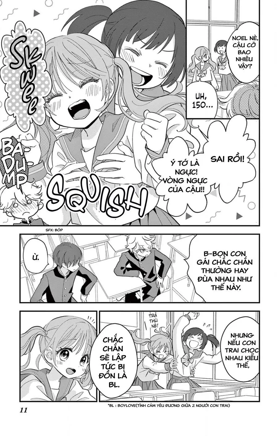 Uesugi-Kun Wa Onnanoko Wo Yametai Chapter 1 - Trang 12