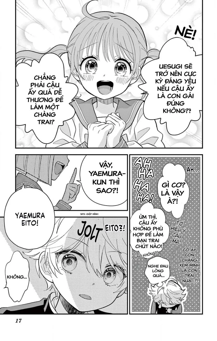 Uesugi-Kun Wa Onnanoko Wo Yametai Chapter 1 - Trang 18