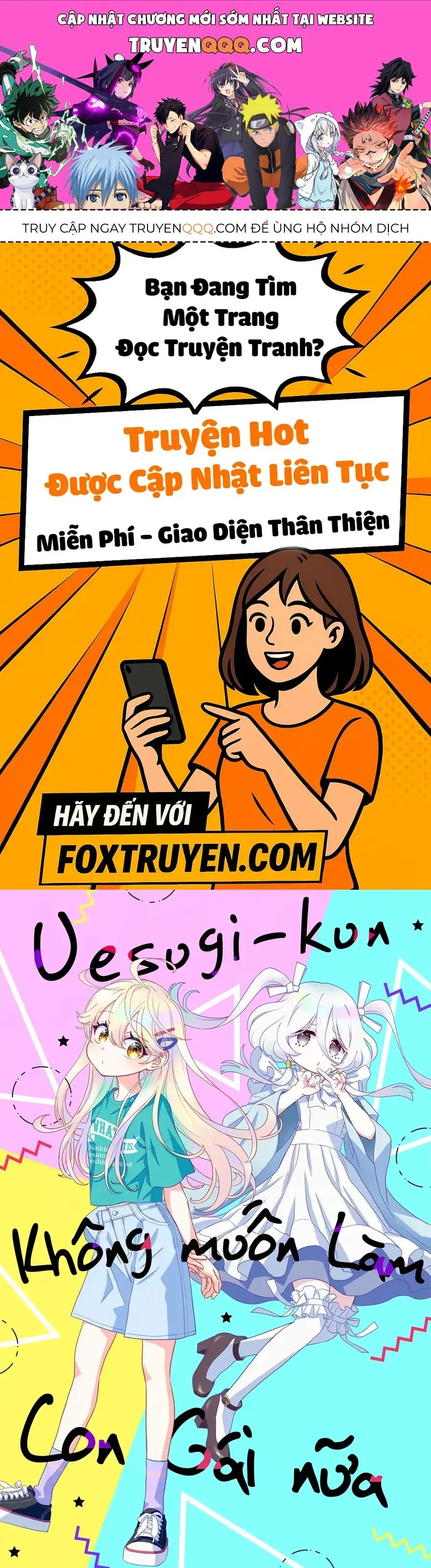 Uesugi-Kun Wa Onnanoko Wo Yametai Chapter 14 - Trang 2