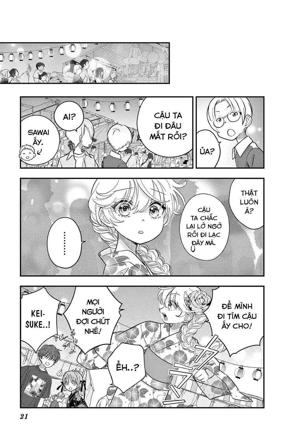 Uesugi-Kun Wa Onnanoko Wo Yametai Chapter 19 - Trang 22