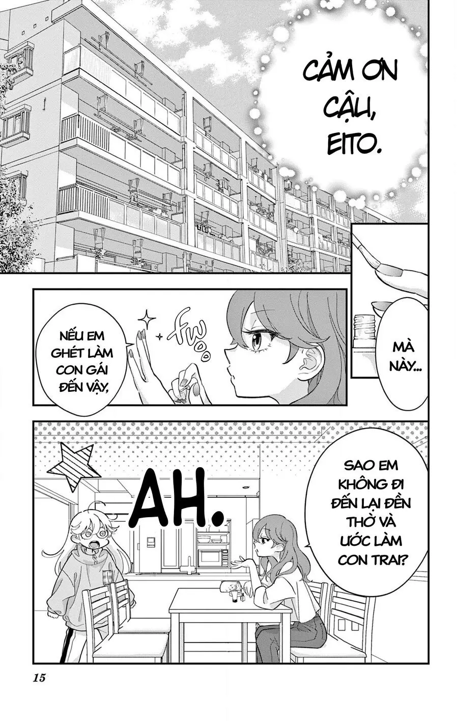 Uesugi-Kun Wa Onnanoko Wo Yametai Chapter 2 - Trang 16