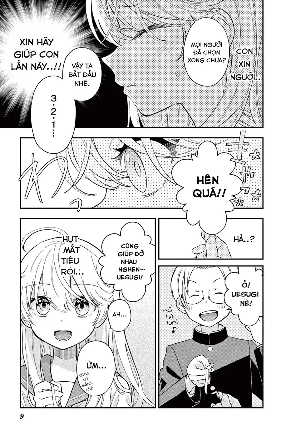 Uesugi-Kun Wa Onnanoko Wo Yametai Chapter 9 - Trang 10