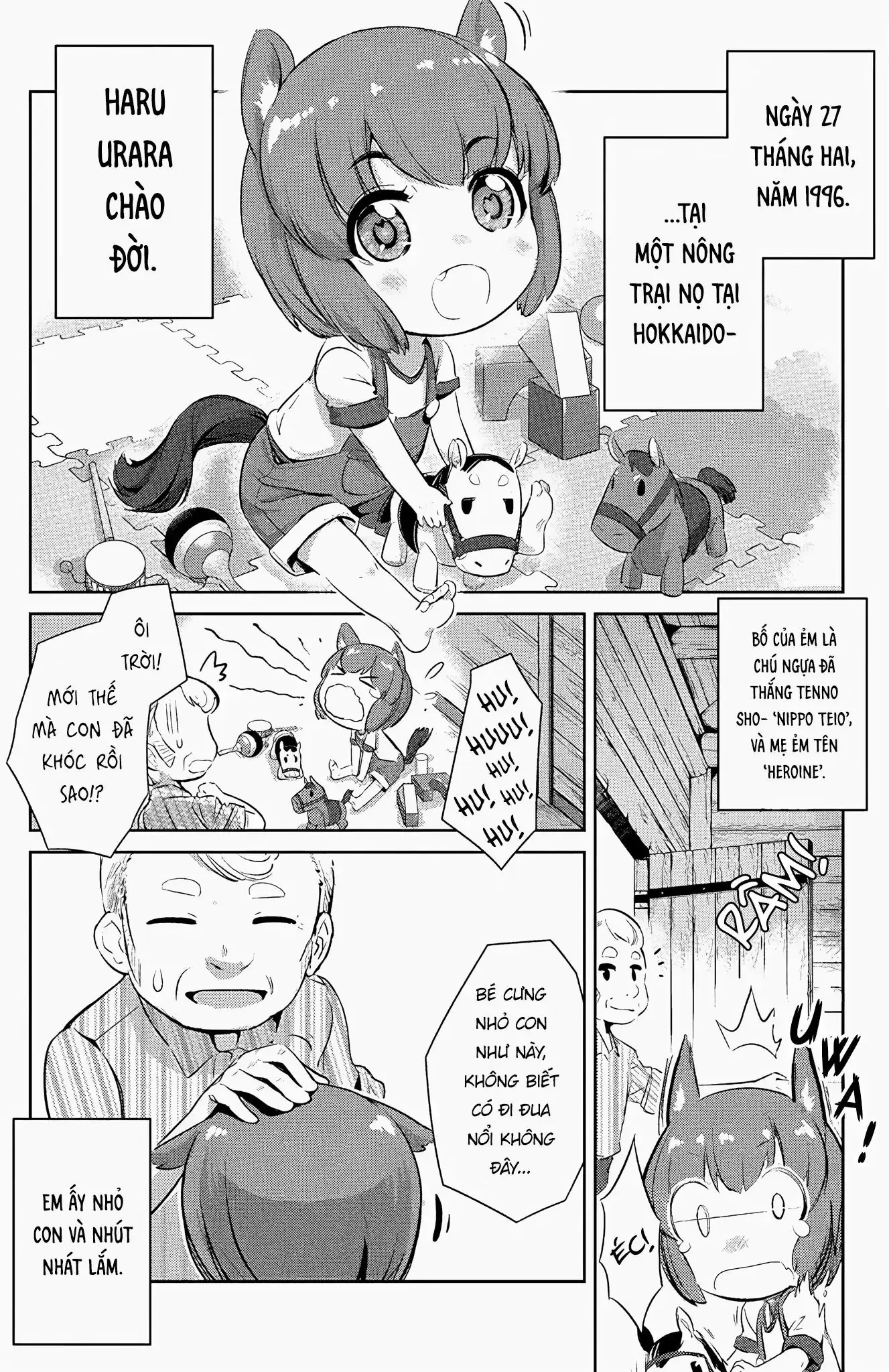 Uma Musume Pretty Derby - Haru Urara Ganbaru! Chapter 1 - Trang 8