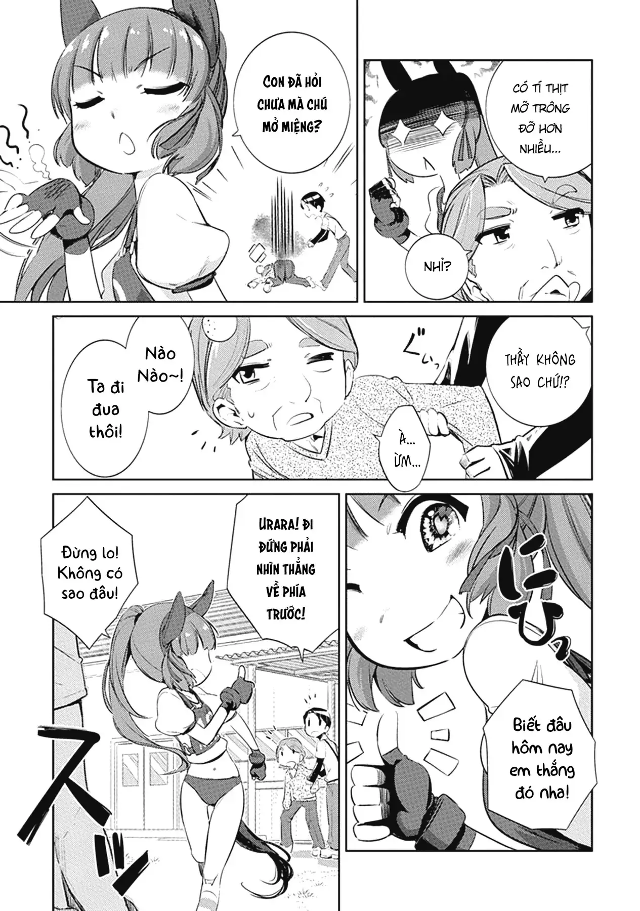 Uma Musume Pretty Derby - Haru Urara Ganbaru! Chapter 3 - Trang 12
