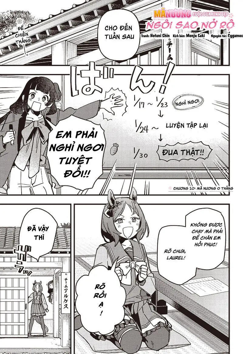 Uma Musume Pretty Derby: Star Blossom Chapter 10 - Trang 4