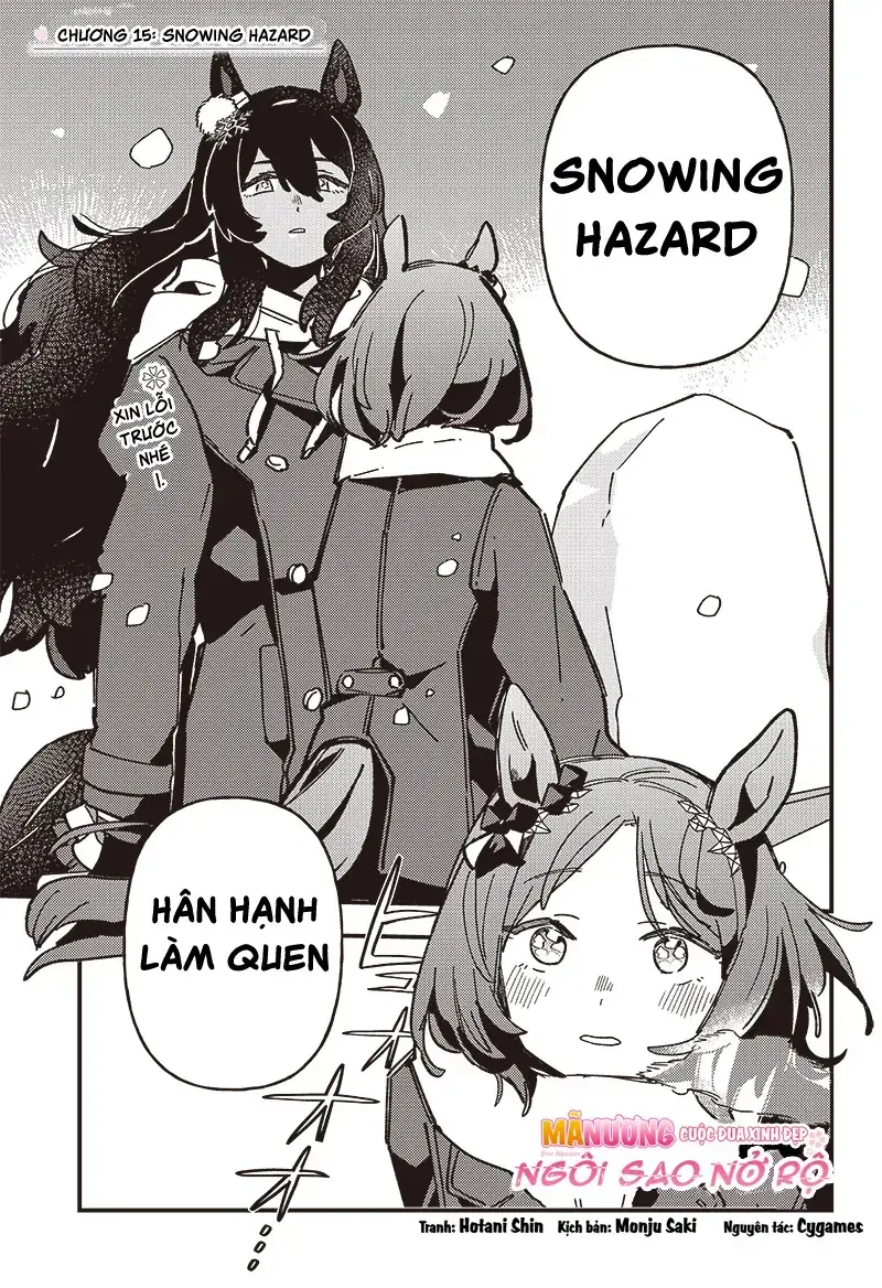 Uma Musume - Pretty Derby: Star Blossom Chapter 15 - Trang 4