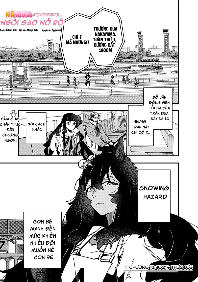 Uma Musume - Pretty Derby: Star Blossom Chapter 18 - Trang 4