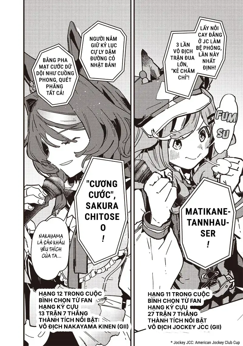 Uma Musume Pretty Derby: Star Blossom Chapter 46 - Trang 14